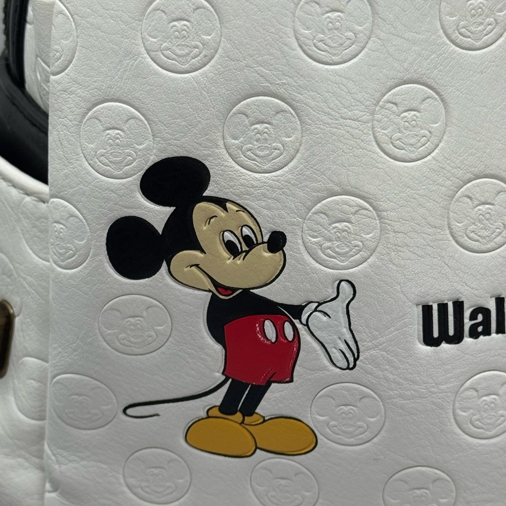 Walt Disney World 50th Anniversary Mickey Mouse Loungefly Backpack No Hip Pack - Picture 4 of 12